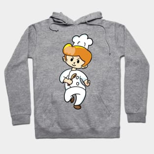 chef cartoon character  drawing Hoodie